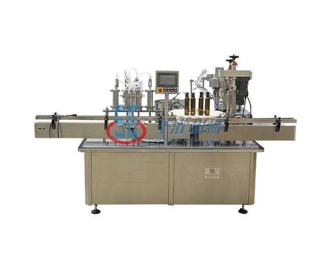 Filling and filling capping machine for SGGSZ-1/2 type infusion bottle filling