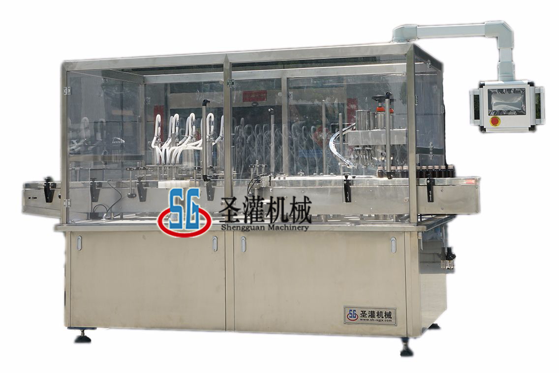 Sgz-8 oral liquid, health wine filling and sealing machine